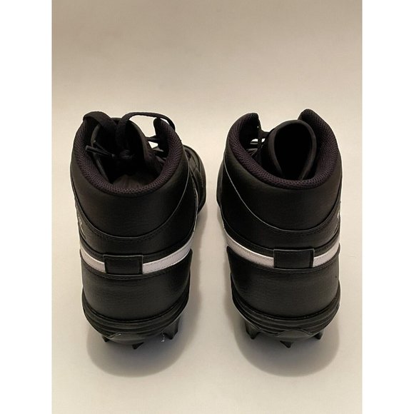 Nike Air Jordan 1 Mid TD Black Football Cleats FJ6805-001 Men’s main image 4